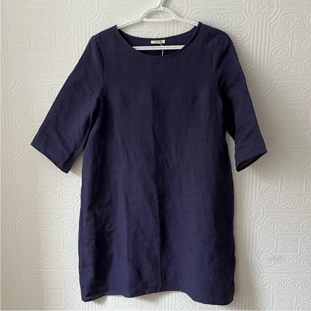 NAIF Deep Blue Tunic Top